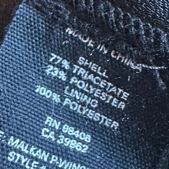 Theory Black Shift Dress Layered w/ Pleating Sleeveless Crepe Size 4 Women's - Picture 9 of 10